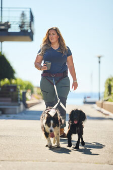 Non-stop dogwear - Trekking belt 2.0 zwart